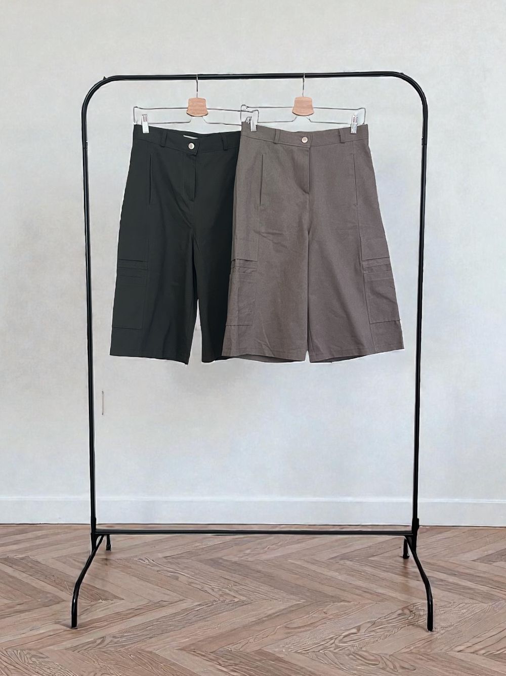 Cargo bermuda コットンパンツ