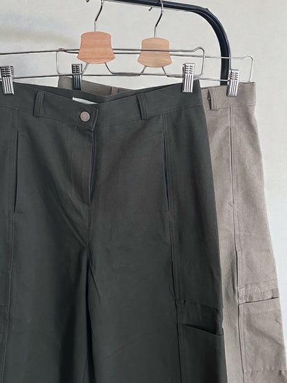 Cargo bermuda コットンパンツ