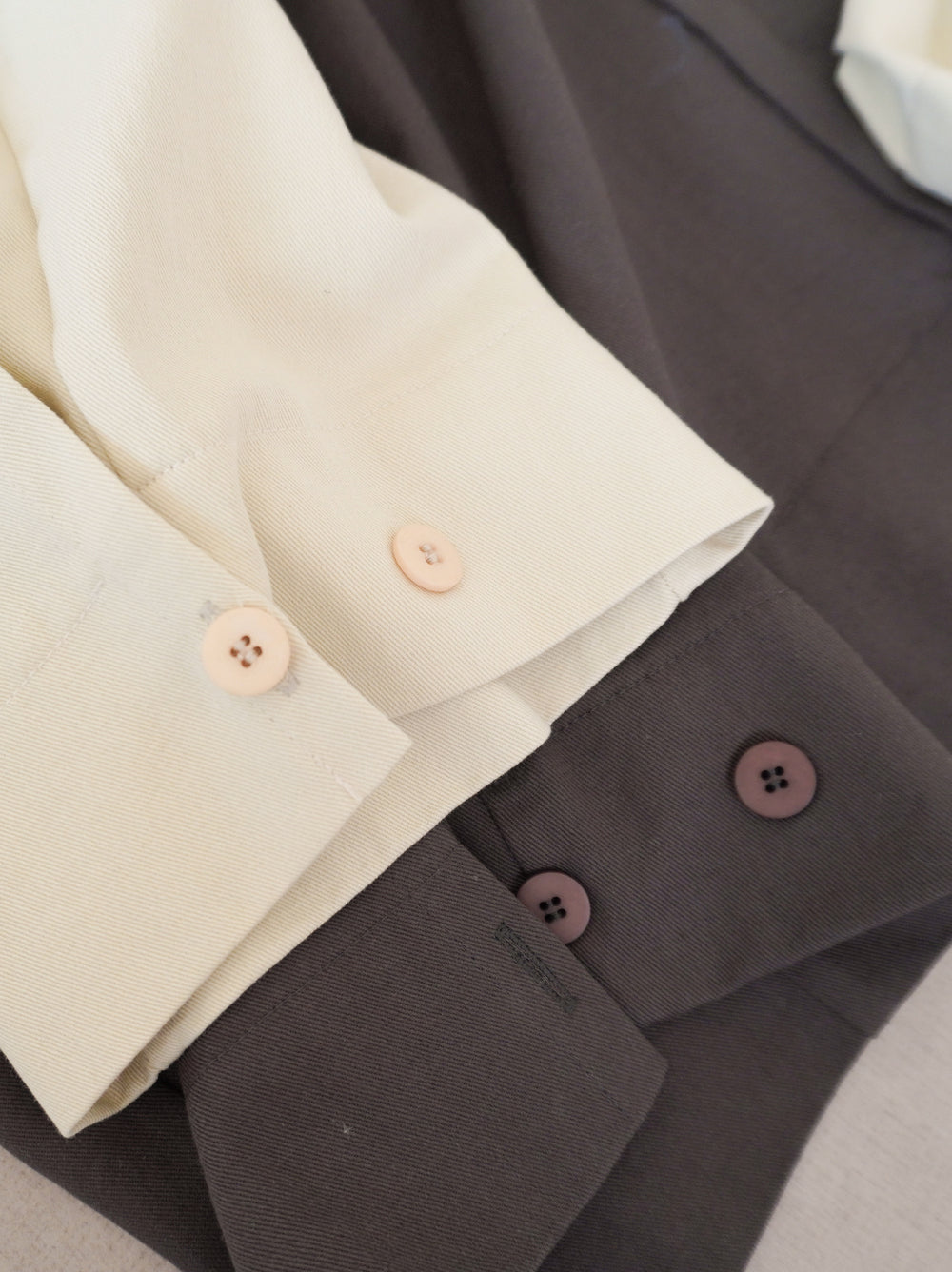 Adjustable hem 2WAYタックワイドパンツ