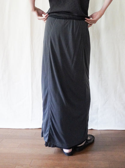 Layered contrast リバーシブルスカート
