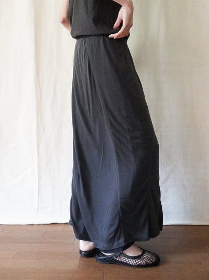Layered contrast リバーシブルスカート