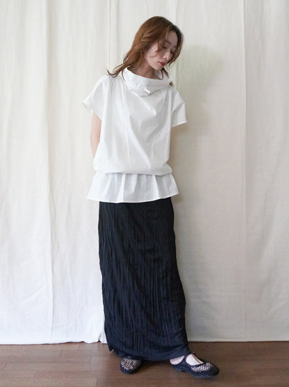 Layered contrast リバーシブルスカート