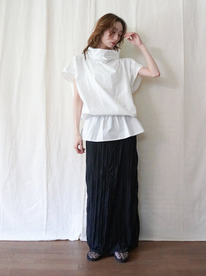 Layered contrast リバーシブルスカート