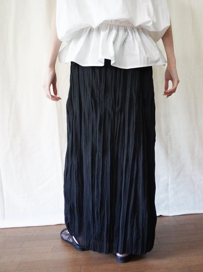 Layered contrast リバーシブルスカート