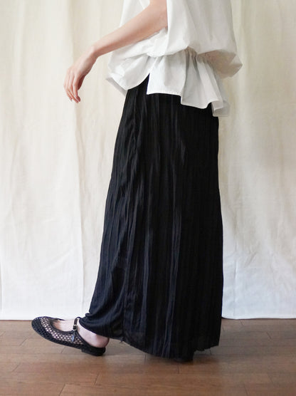 Layered contrast リバーシブルスカート