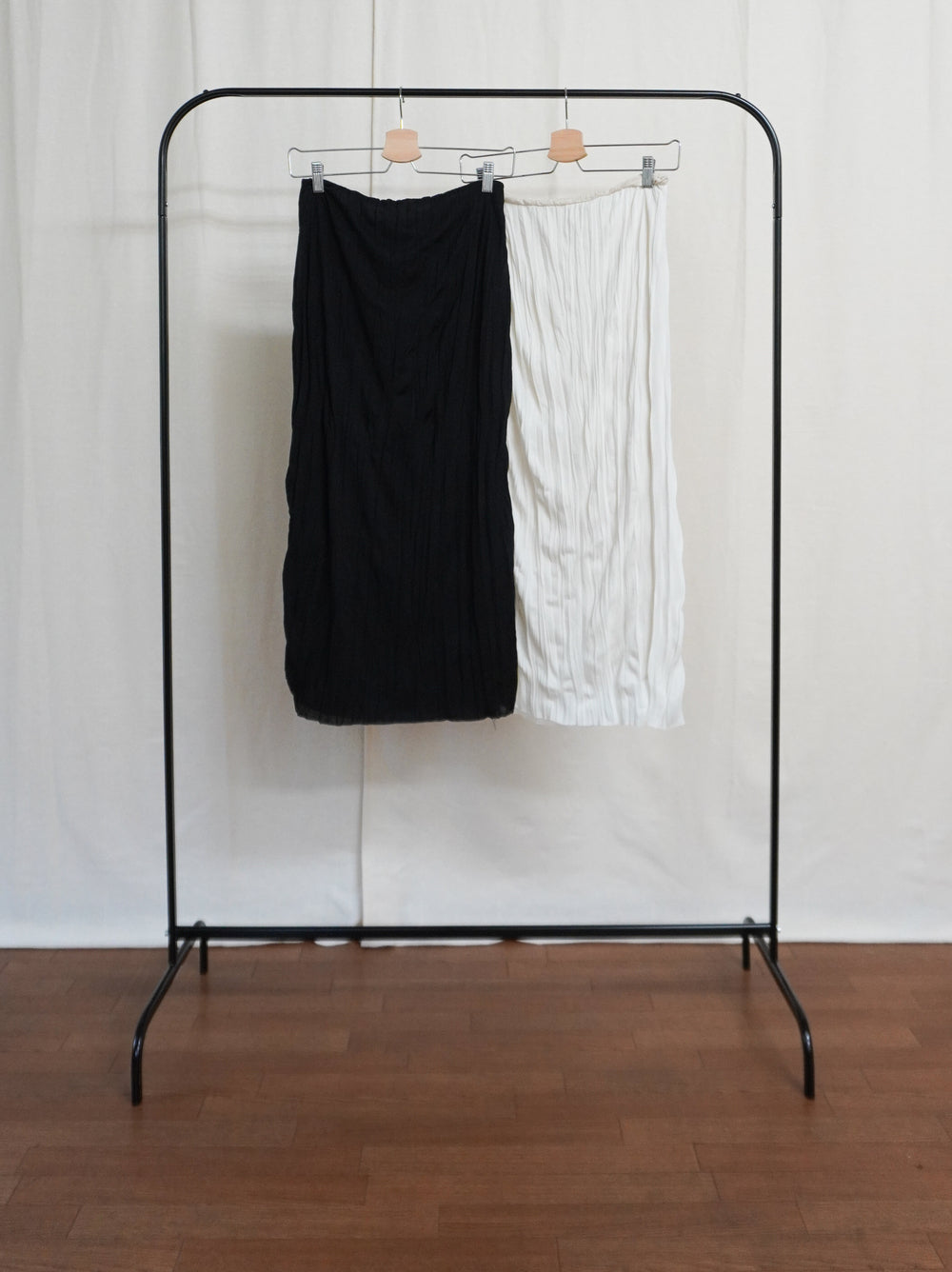 Layered contrast リバーシブルスカート