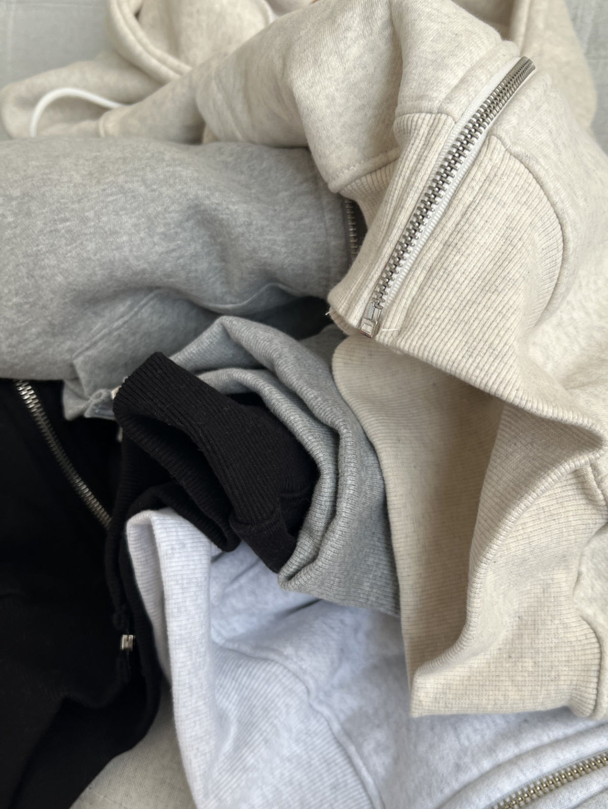 Thick Fabric ラグランスウェットパーカー