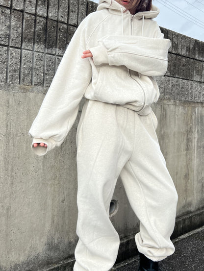 Thick Fabric ラグランスウェットパーカー