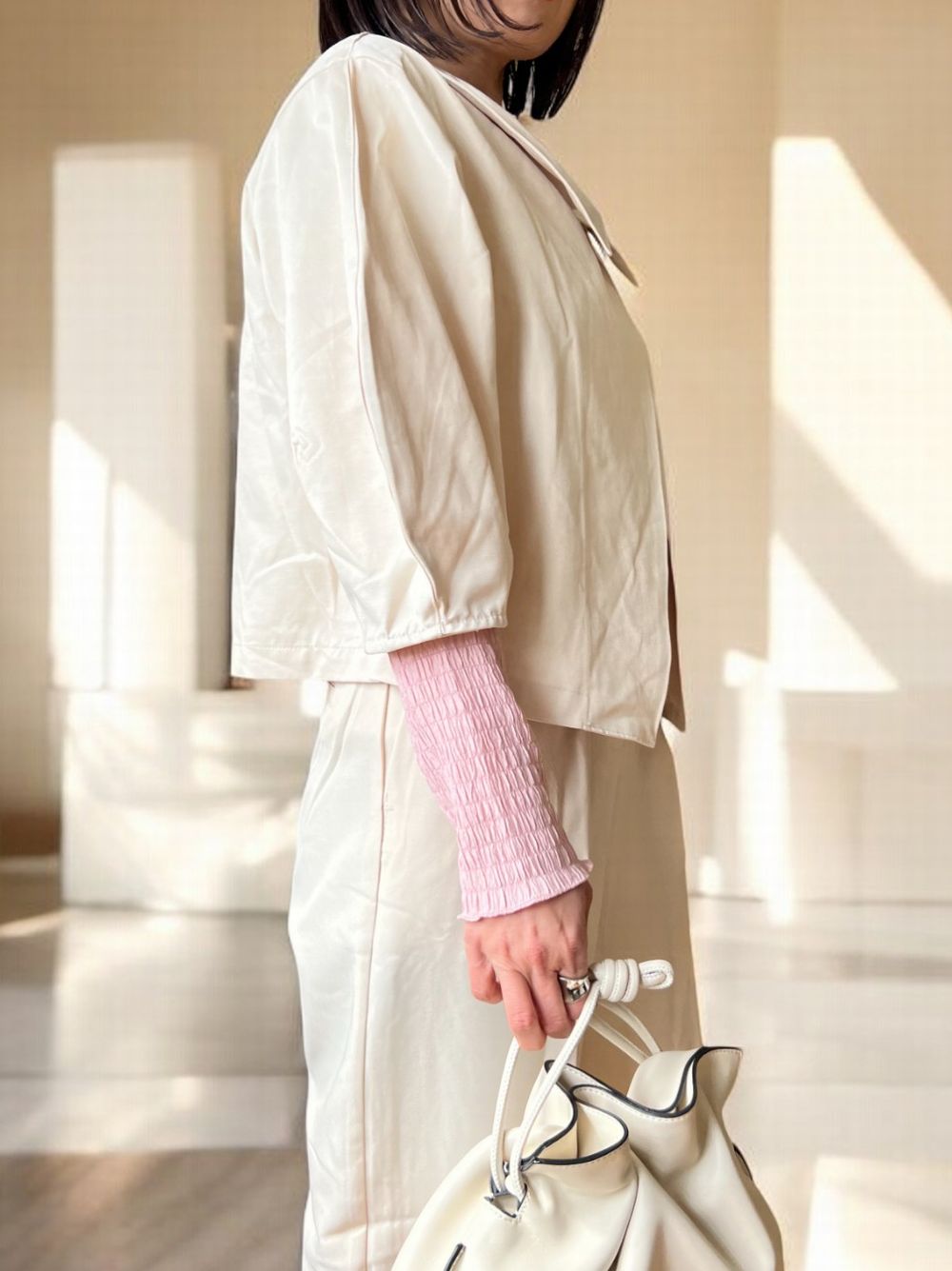 Chelsea collar Balloon sleeve ジャケット