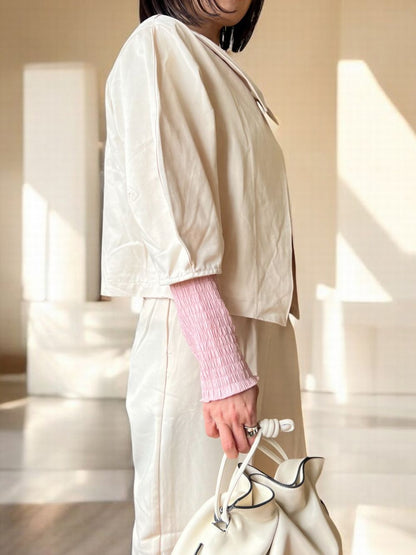 Chelsea collar Balloon sleeve ジャケット