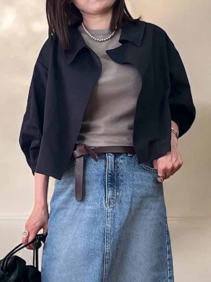 Chelsea collar Balloon sleeve ジャケット