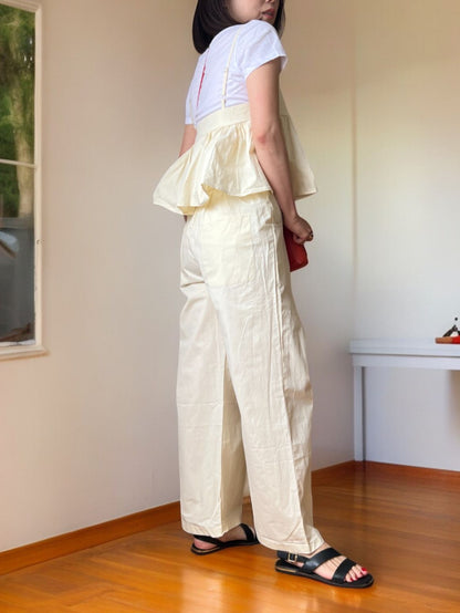 Gather cami with Wide pants セットアップ