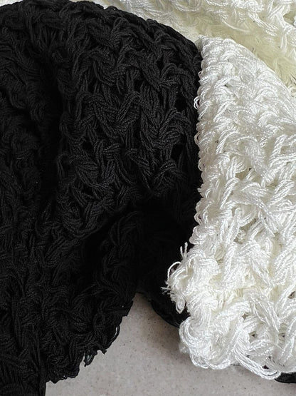 Crew neck メッシュタンクトップ