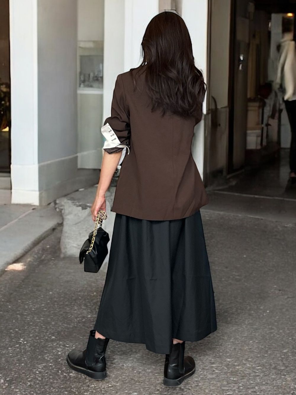 Design Cut off テーラードジャケット