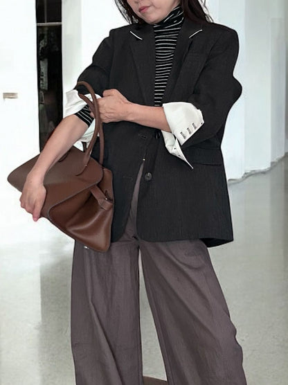 Design Cut off テーラードジャケット