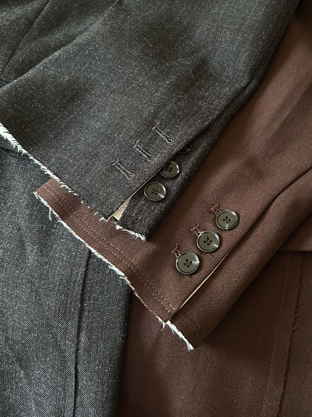 Design Cut off テーラードジャケット