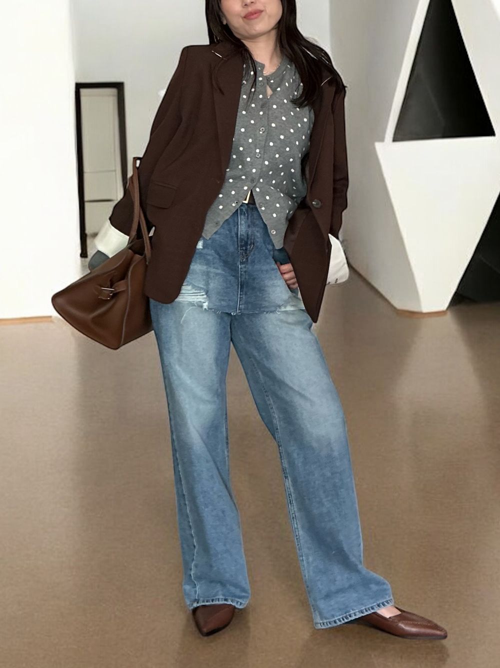 Design Cut off テーラードジャケット