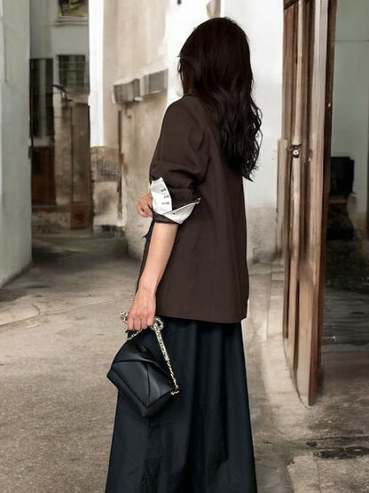 Design Cut off テーラードジャケット