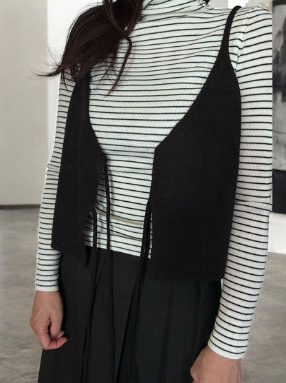 W rope 2way ニットキャミソール