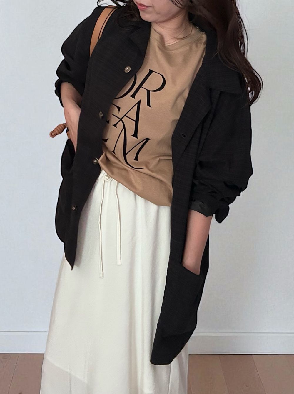 Vintage like Over size チェックシャツジャケット