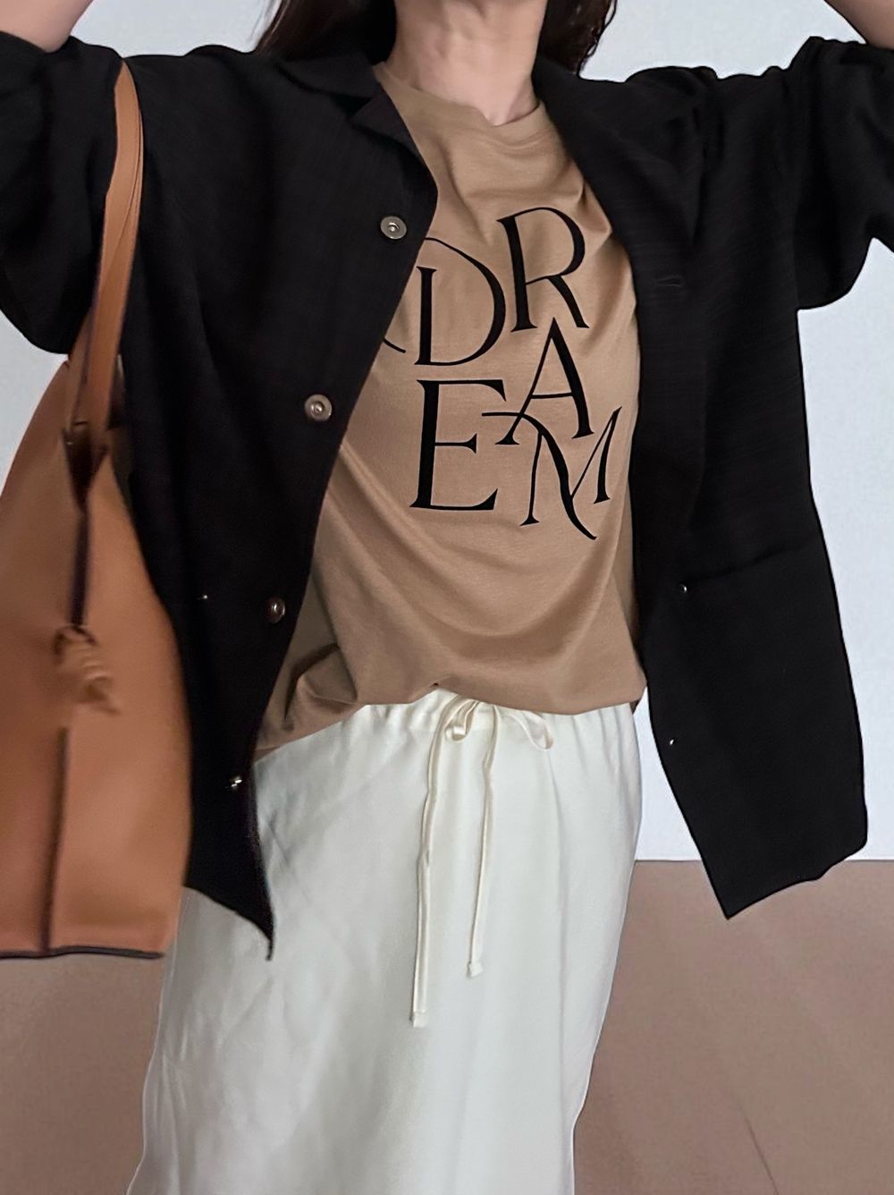 Vintage like Over size チェックシャツジャケット