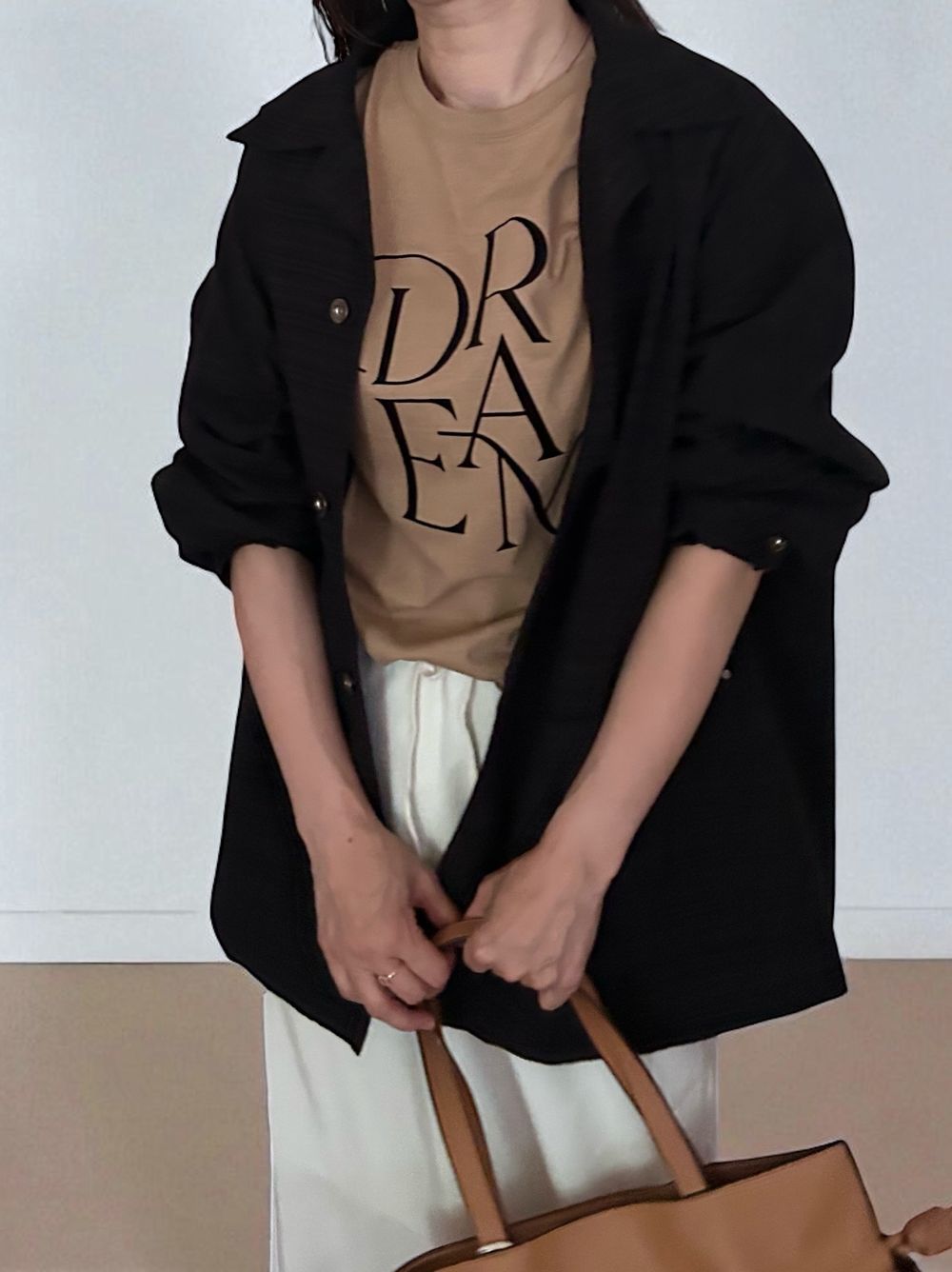 Vintage like Over size チェックシャツジャケット