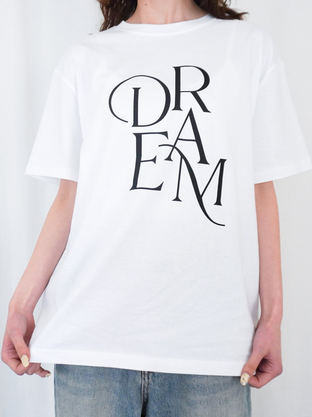 Dream Flock printing ロゴTシャツ