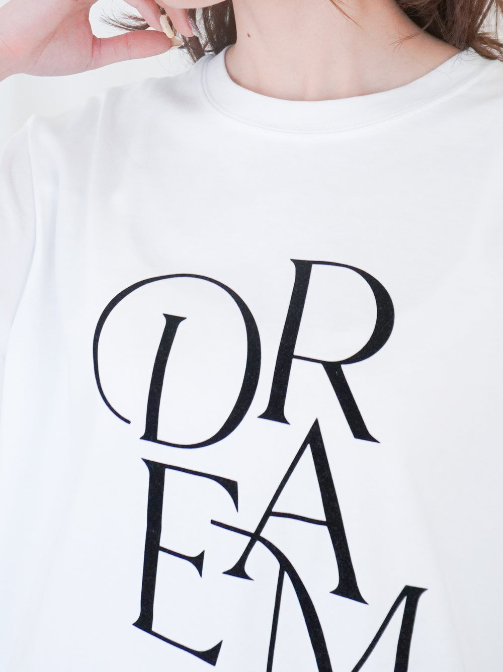 Dream Flock printing ロゴTシャツ