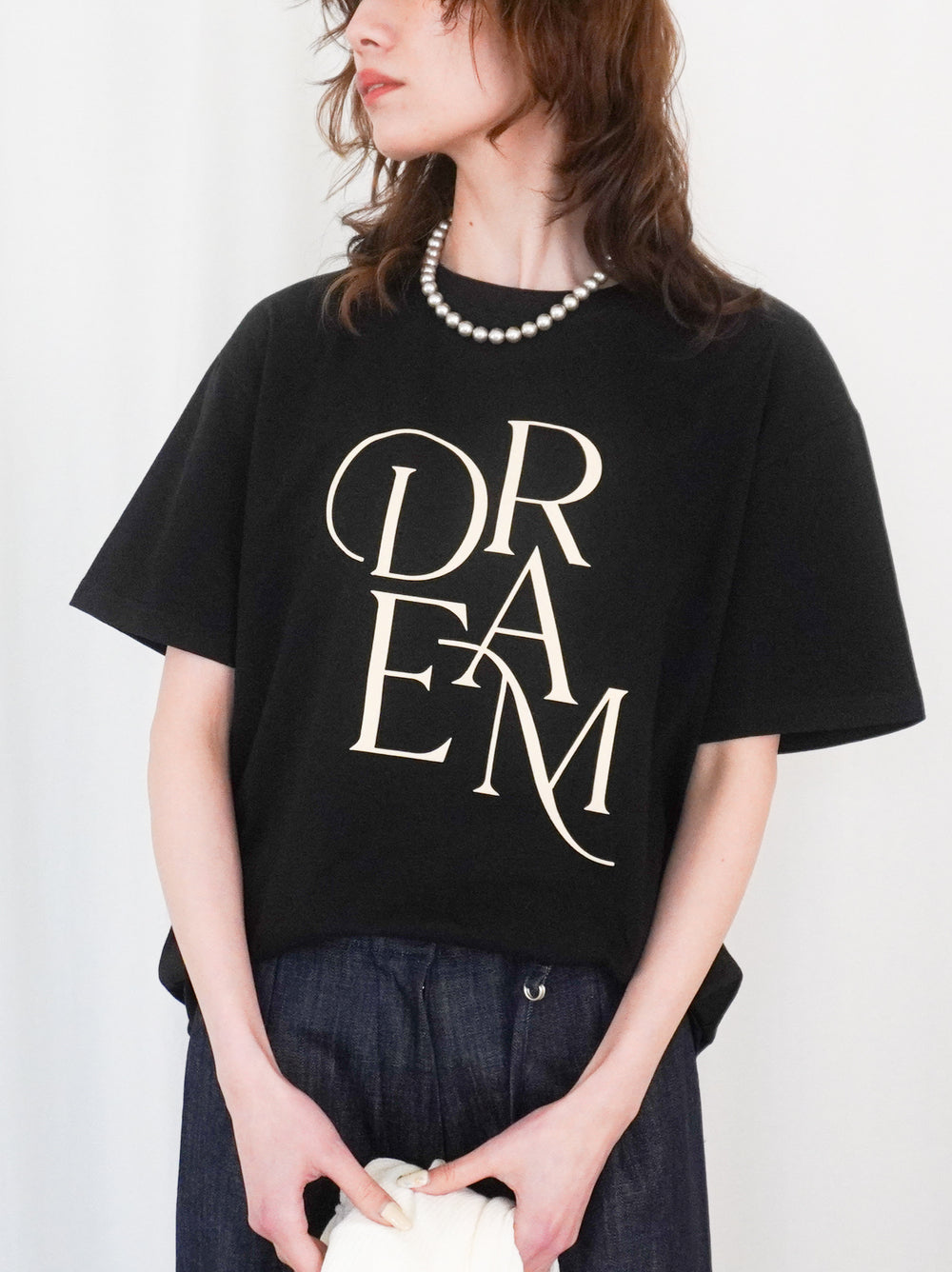 Dream Flock printing ロゴTシャツ