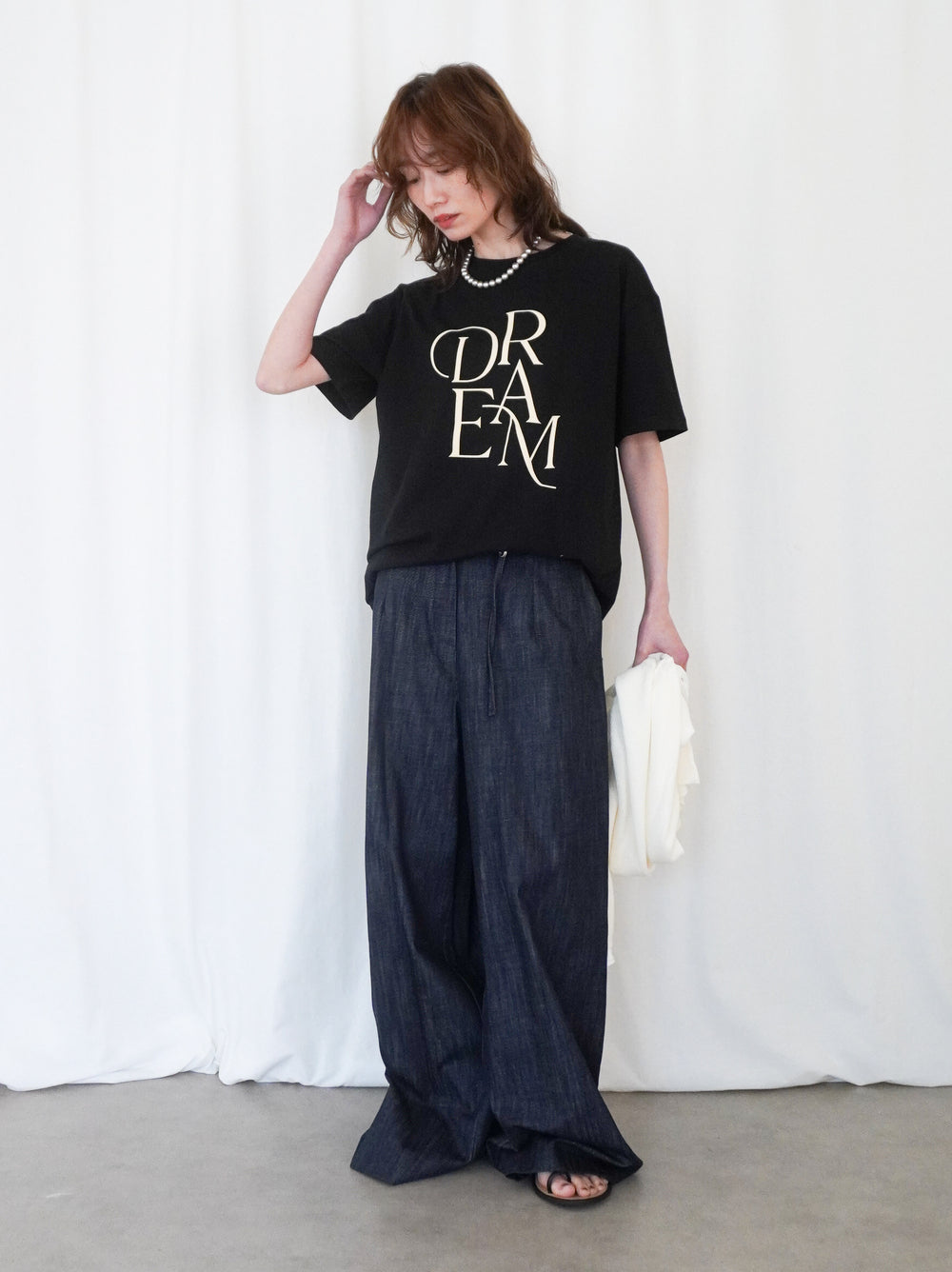 Dream Flock printing ロゴTシャツ
