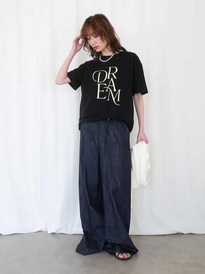 Dream Flock printing ロゴTシャツ