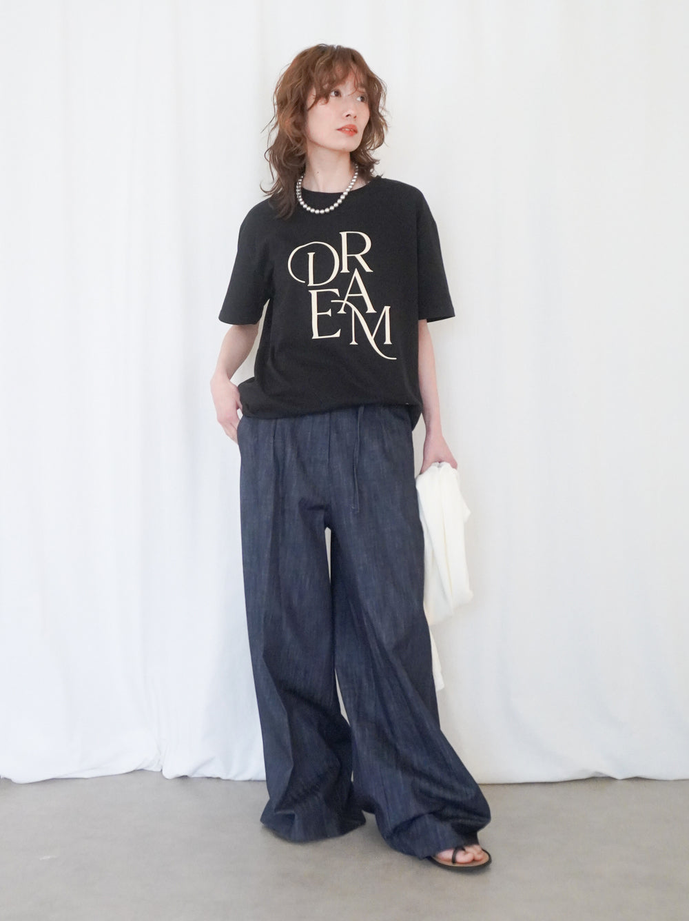 Dream Flock printing ロゴTシャツ