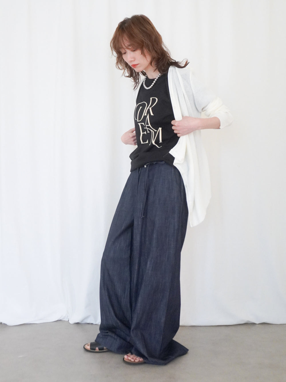 Dream Flock printing ロゴTシャツ