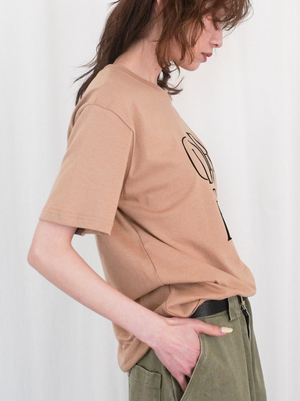 Dream Flock printing ロゴTシャツ