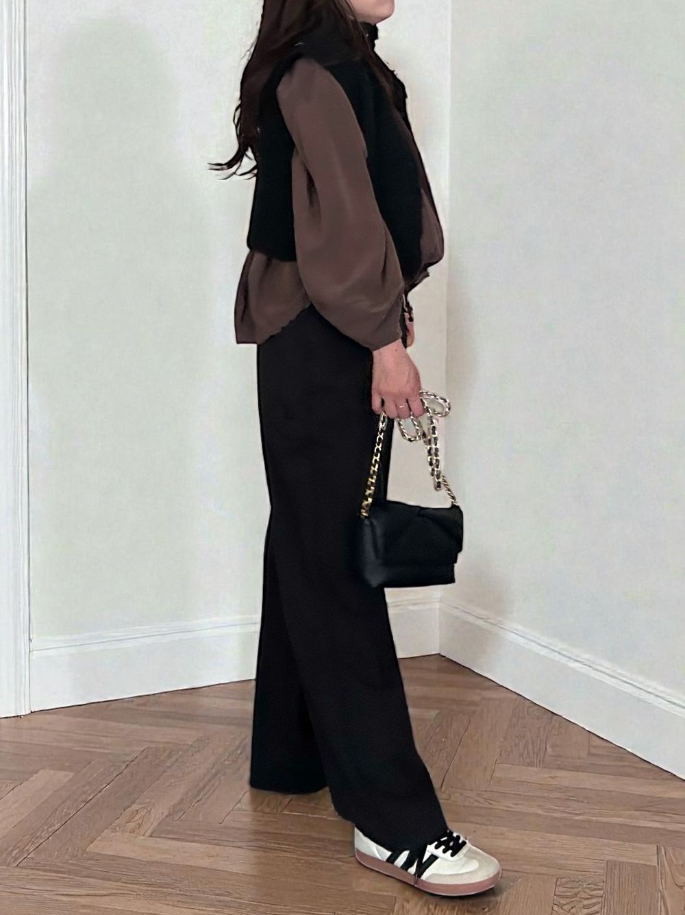 High neck ブークレニットベスト