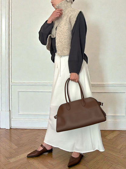 High neck ブークレニットベスト