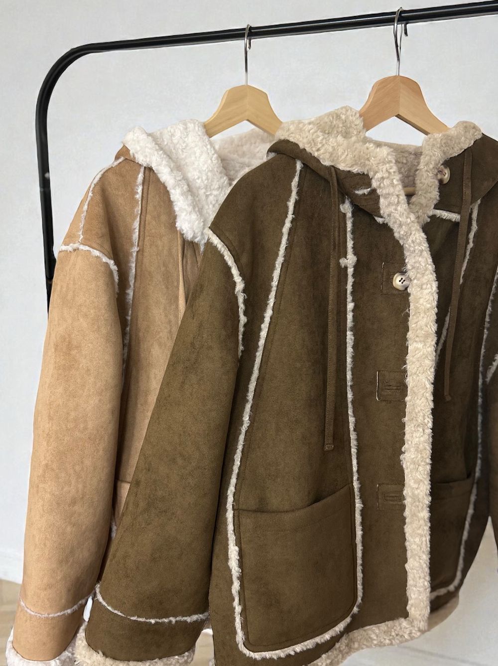 Fake mouton ダブルフェイスリバーシブルボアコート