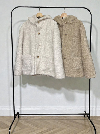 Fake mouton ダブルフェイスリバーシブルボアコート