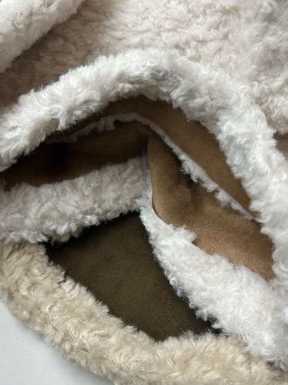 Fake mouton ダブルフェイスリバーシブルボアコート