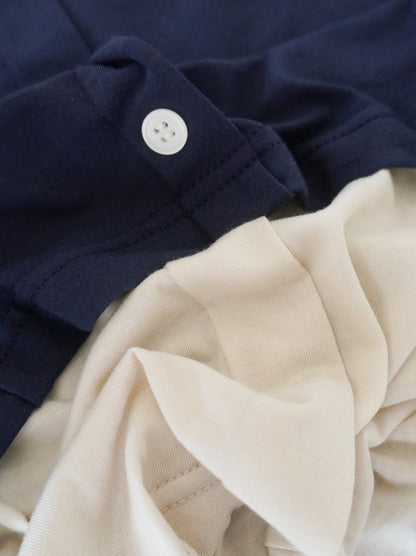 Layered long sleeve 配色カットソー