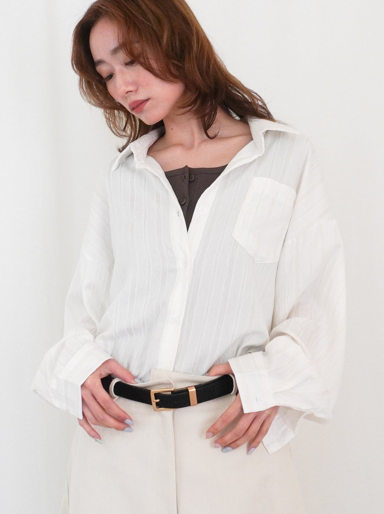 Essential rib ヘンリータンクトップ