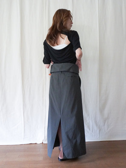 Twist Crossline バックオープントップス