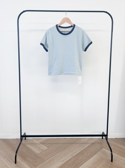 Vintage Nep バイカラーリンガーTシャツ