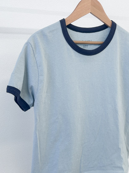 Vintage Nep バイカラーリンガーTシャツ