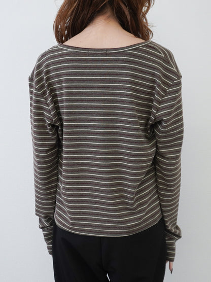 Layered line ボーダーキャミアンサンブル