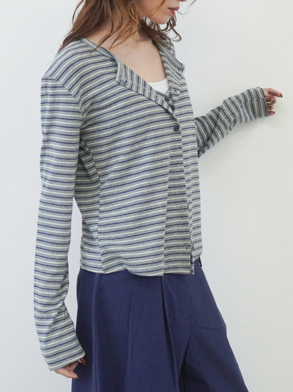 Layered line ボーダーキャミアンサンブル