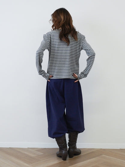 Layered line ボーダーキャミアンサンブル