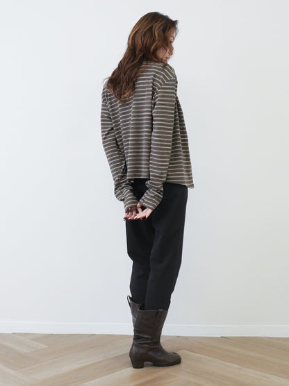 Layered line ボーダーキャミアンサンブル